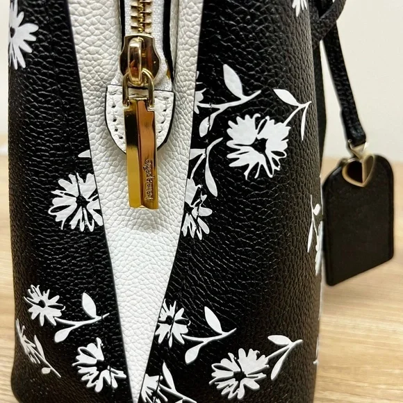 Kate Spade Black and White Floral Crossbody - Picture 8 of 16
